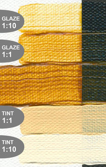 Ijzeroxydgeel Transparant Golden Heavy Body Acrylverf Tube 59 ML Serie 3 Kleur 1386