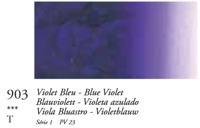 Blauwviolet (Serie 1) Oil Stick van Sennelier 38 ML Kleur 903