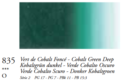 Kobaltgroen Donker (Serie 2) Oil Stick van Sennelier 38 ML Kleur 835
