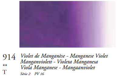 Mangaanviolet (Serie 2) Oil Stick van Sennelier 38 ML Kleur 914