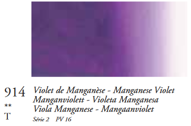 Mangaanviolet (Serie 3) Oil Stick van Sennelier 38 ML Kleur 914