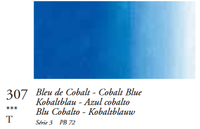 Kobaltblauw Echt (Serie 3) Oil Stick van Sennelier 38 ML Kleur 307