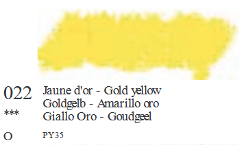Goudgeel Sennelier Oliepastel (Groot) 36 ML Kleur 022