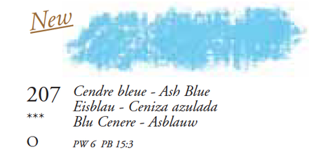 Asblauw Sennelier Oliepastel (Groot) 36 ML Kleur 207