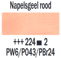 Napelsgeel Rood Rembrandt Olieverf Royal Talens 15 ML (Serie 2) Kleur 224