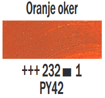 Oranje oker Rembrandt Olieverf Royal Talens 15 ML (Serie 1) Kleur 232