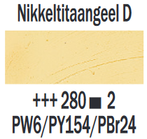 Nikkeltitaangeel Donker Rembrandt Olieverf Royal Talens 15 ML (Serie 2) Kleur 280