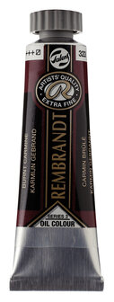 Karmijn gebrand Rembrandt Olieverf Royal Talens 15 ML (Serie 3) Kleur 323