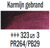 Karmijn gebrand Rembrandt Olieverf Royal Talens 15 ML (Serie 3) Kleur 323
