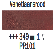 Venetiaans Rood Rembrandt Olieverf Royal Talens 15 ML (Serie 1) Kleur 349