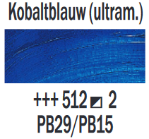 Kobaltblauw ultramarijn Rembrandt Olieverf Royal Talens 15 ML (Serie 2) Kleur 512