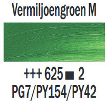 Vermiljoengroen Middel Rembrandt Olieverf Royal Talens 15 ML (Serie 2) Kleur 625