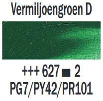 Vermiljoengroen Donker Rembrandt Olieverf Royal Talens 15 ML (Serie 2) Kleur 627