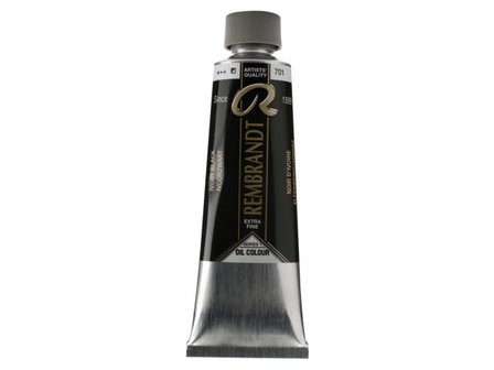 Ivoorzwart Rembrand Olieverf Royal Talens 150 ML (Serie 1) Kleur 701