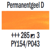 Permanentgeel Donker Rembrandt Olieverf Royal Talens 40 ML (Serie 3) Kleur 285