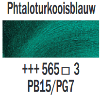 Phtaloturkooisblauw Rembrandt Olieverf Royal Talens 40 ML (Serie 3) Kleur 565