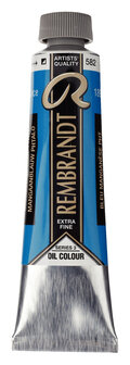 Mangaanblauw phtalo Rembrandt Olieverf Royal Talens 40 ML (Serie 3) Kleur 582