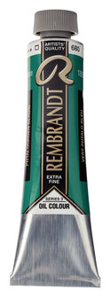 Phtalogroen blauw Rembrandt Olieverf Royal Talens 40 ML (Serie 3) Kleur 680