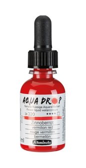 Vermilion Red Aqua Drop Aquarelverf van Schmincke 30 ml Kleur 320