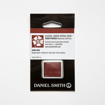 Indian Red (S1) Daniel Smith Half pans Aquarelverf / Watercolour Kleur 044