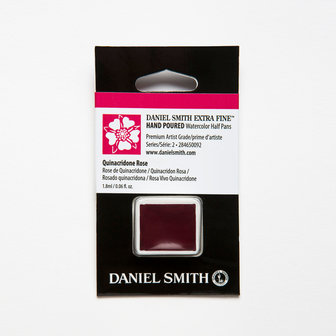 Quinacridone Rose (S2) Daniel Smith Half pans Aquarelverf / Watercolour Kleur 092