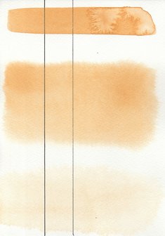 Transparent Gold Ochre Aquarius Heel napje Aquarelverf van Roman Szmal Kleur 110