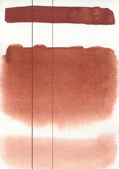 Italian Burnt Sienna Aquarius Heel napje Aquarelverf van Roman Szmal Kleur 120