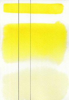 Lemon Yellow Aquarius Heel napje Aquarelverf van Roman Szmal Kleur 204
