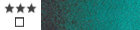 Transparent Turquoise Aquarius Heel napje Aquarelverf van Roman Szmal Kleur 228