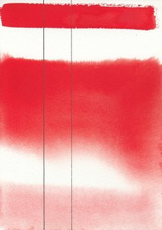 Cadmium Vermilion Aquarius Heel napje Aquarelverf van Roman Szmal Kleur 320