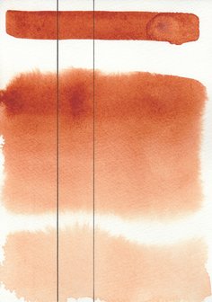 Quinacridone Burnt Sienna Aquarius Heel napje Aquarelverf van Roman Szmal Kleur 349