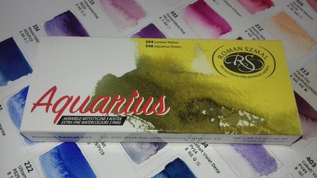 Starter set Aquarius 5 hele napjes Aquarelverf van Roman Szmal Set 142