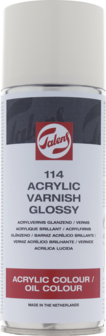 Acryl vernis glanzend Talens Spuitbus 400 ML (114)