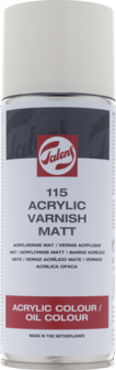 Acryl vernis mat Talens Spuitbus 400 ML (115)