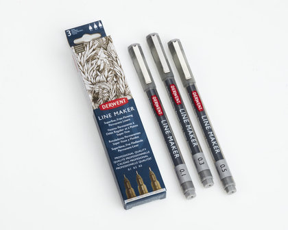 Graphite (3) Line Maker set van Derwent