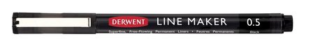 Black 0.5 Line Maker van Derwent Kleur 567 (Op = Op)