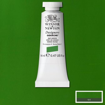 Sap Green (S 2) Designers Gouache van Winsor &amp; Newton 14 ML Kleur 599