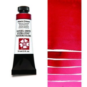 Alizarin Crimson (S1) Aquarelverf Daniel Smith (Extra fine Watercolour) 15 ml Kleur 004