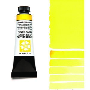 Aureolin (Cobalt Yellow) (S3) Aquarelverf Daniel Smith (Extra fine Watercolour) 15 ml Kleur 006