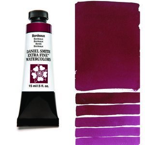 Bordeaux (S2) Aquarelverf Daniel Smith (Extra fine Watercolour) 15 ml Kleur 008