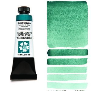 Cobalt Turquoise (S3) Aquarelverf Daniel Smith (Extra fine Watercolour) 15 ml Kleur 029