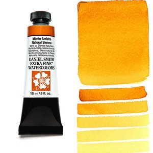 Monte Amiata Natural Sienna (S1) Aquarelverf Daniel Smith (Extra fine Watercolour) 15 ml Kleur 056