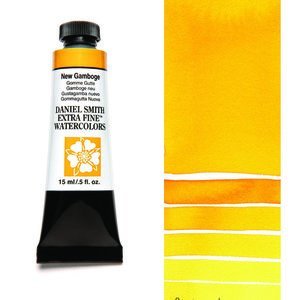 New Gamboge (S1) Aquarelverf Daniel Smith (Extra fine Watercolour) 15 ml Kleur 060