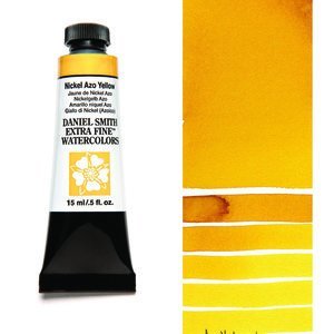 Nickel Azo Yellow (S2) Aquarelverf Daniel Smith (Extra fine Watercolour) 15 ml Kleur 061