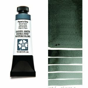 Paynes Gray (S1) Aquarelverf Daniel Smith (Extra fine Watercolour) 15 ml Kleur 065