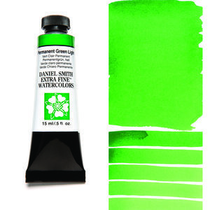 Permanent Green Light (S1) Aquarelverf Daniel Smith (Extra fine Watercolour) 15 ml Kleur 067