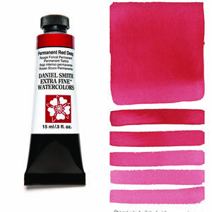 Permanent Red Deep (S1) Aquarelverf Daniel Smith (Extra fine Watercolour) 15 ml Kleur 069