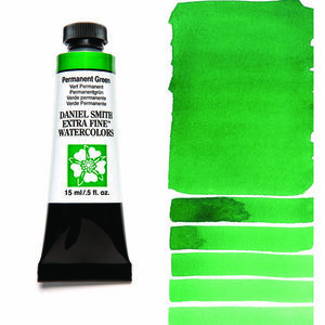 Permanent Green (S1) Aquarelverf Daniel Smith (Extra fine Watercolour) 15 ml Kleur 070