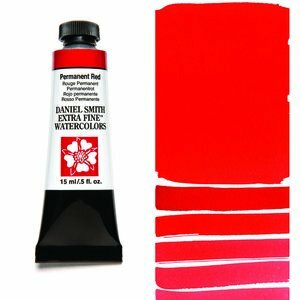 Permanent Red (S1) Aquarelverf Daniel Smith (Extra fine Watercolour) 15 ml Kleur 072