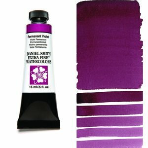 Permanent Violet (S3) Aquarelverf Daniel Smith (Extra fine Watercolour) 15 ml Kleur 073
